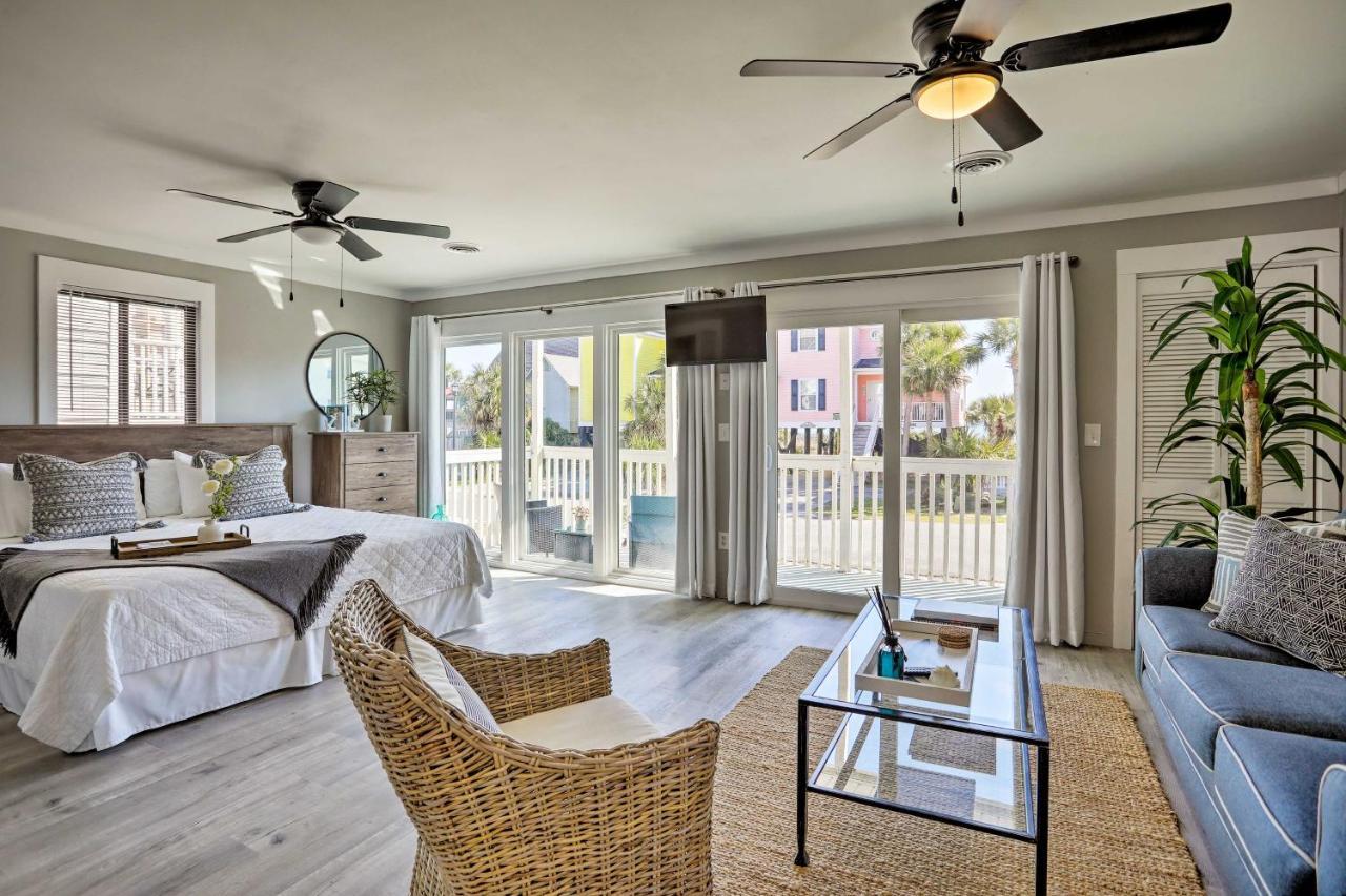 Updated Studio 1-Block Walk To Surfside Beach! Myrtle Beach Exterior foto